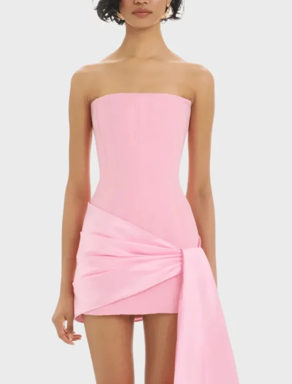 Eliya The Label Midina Dress - Pink< Casual Dresses | Mini Dresses
