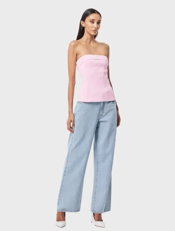 Mossman Monaco Bustier - Pink< Skirts | Shirts