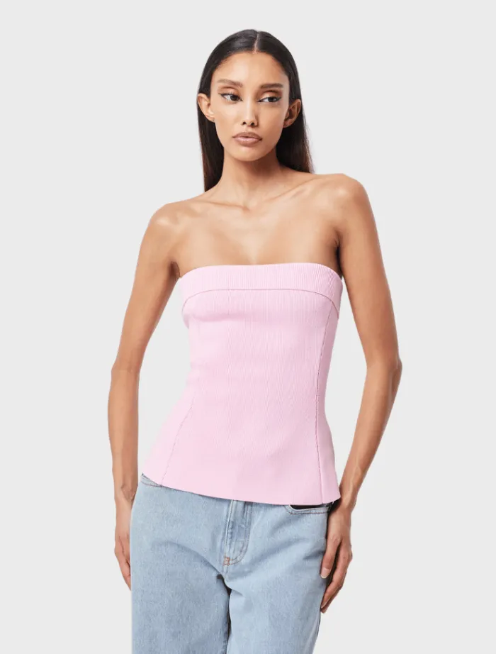 monaco_bustier__pink_8.webp Mossman Monaco Bustier - Pink< Skirts | Shirts