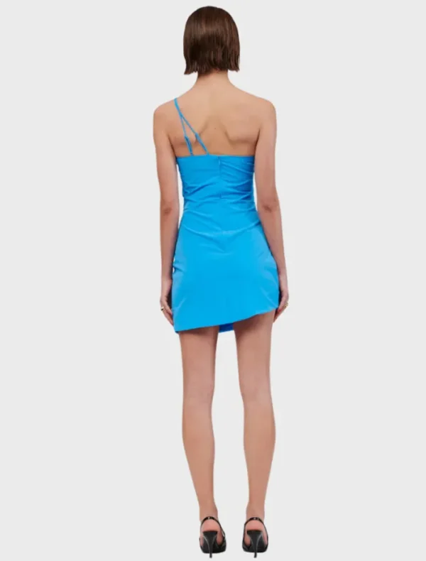 Suboo Montie One Shoulder Mini Dress - Blue< Casual Dresses | Mini Dresses