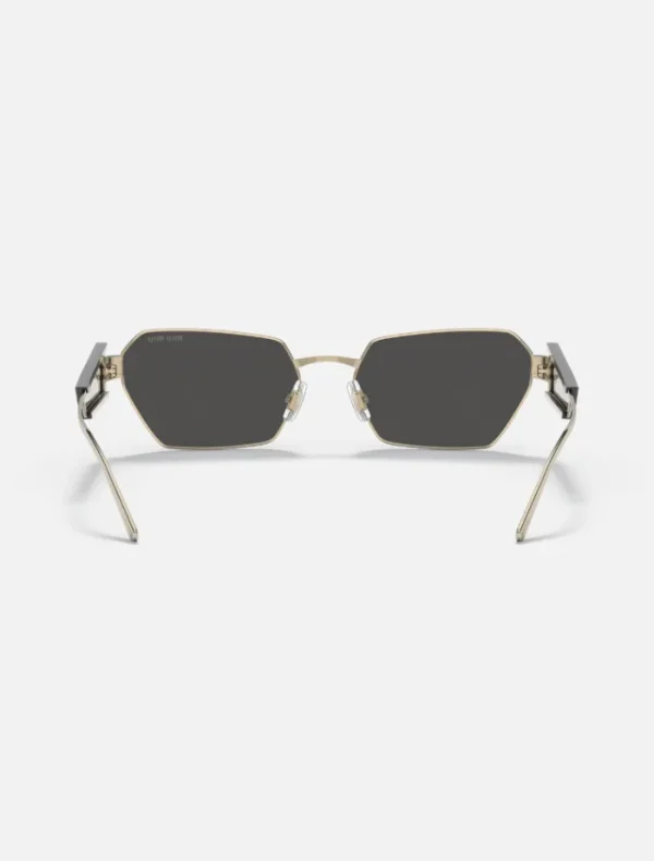 Miu Miu 0MU53WS Sunglasses - Black and Gold< Sunglasses | Uv Protection