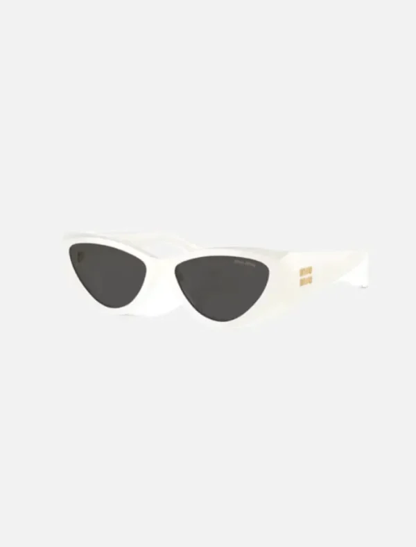 Miu Miu 0MU06YS Sunglasses - White< Sunglasses