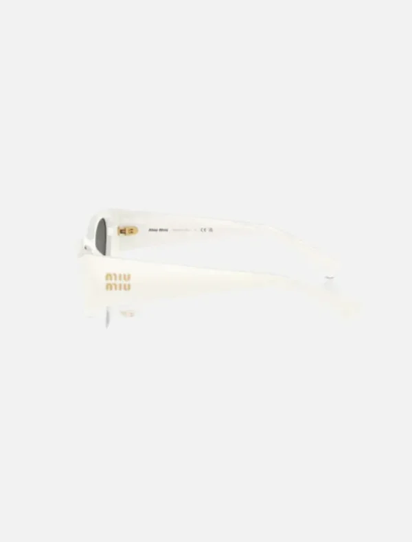 Miu Miu 0MU06YS Sunglasses - White< Sunglasses