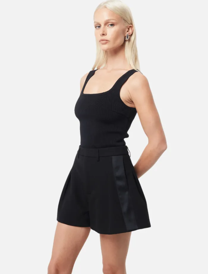 no_hesitation_short__blac_1.webp Mossman No Hesitation Short - Black< Casual Dresses | Mini Dresses