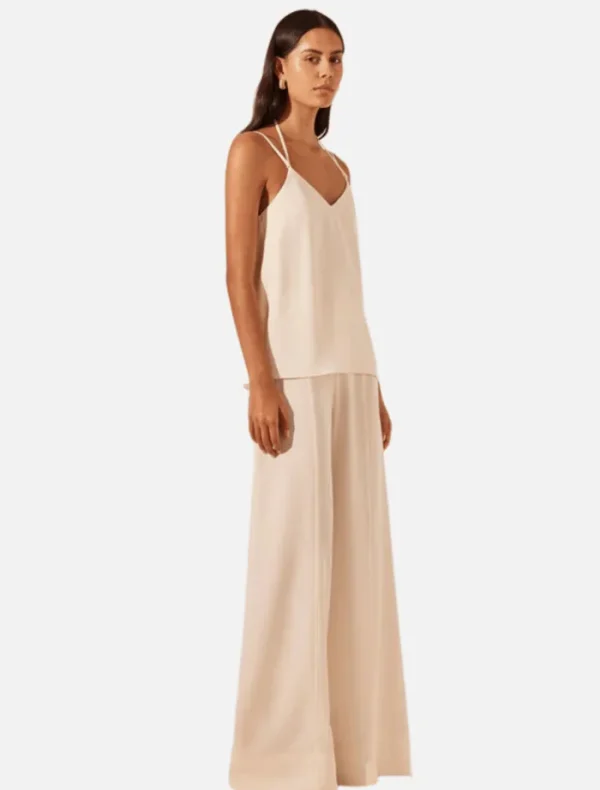 Shona Joy Palazzo Pants - Rice< Pants | Tops