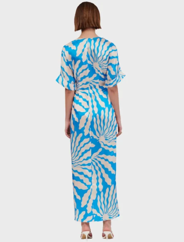 Suboo Palma Wrap Maxi Dress - Blue< Casual Dresses | Mini Dresses