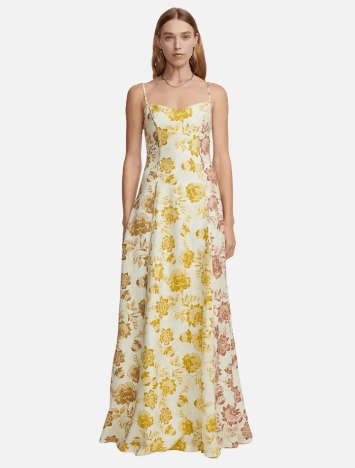 pepper_maxi_dress__golden_0.webp Hansen & Gretel Pepper Maxi Dress - Golden Nectar< Casual Dresses | Midi Dresses
