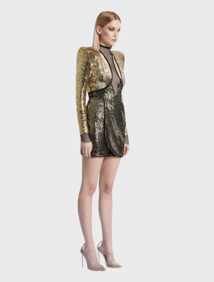 perfume_exotico_mini_dres_3.webp Zhivago Perfume Exotico Mini Dress - Gold< Mini Dresses | Hand Bags