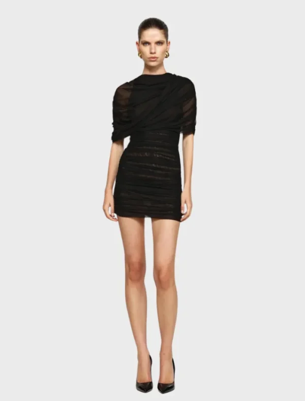Effie Kats Pheonix Mini - Black< Mini Dresses | Shorts