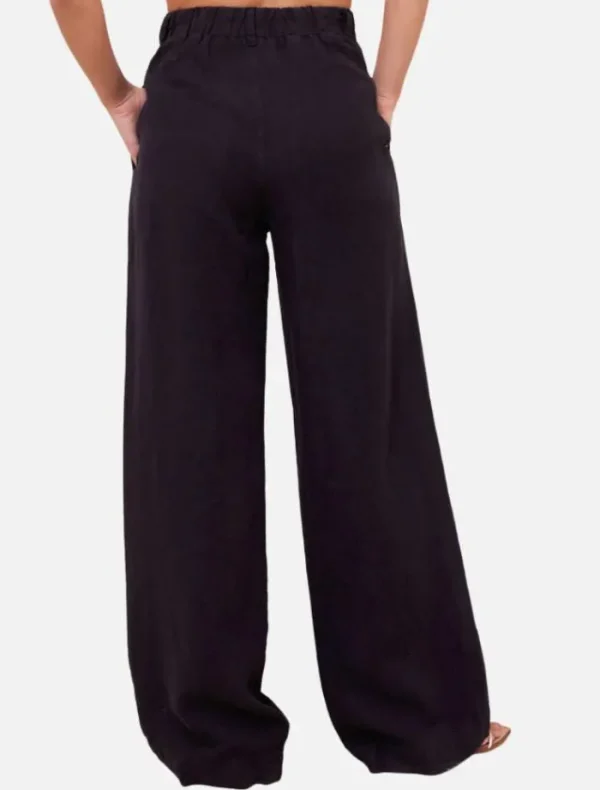 Bella Dahl Pleated Wide Leg Trousers -< Pants | Tops