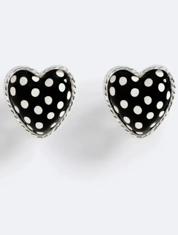 Emma Pills Polka Hot Heart Earrings - Polka< Earrings