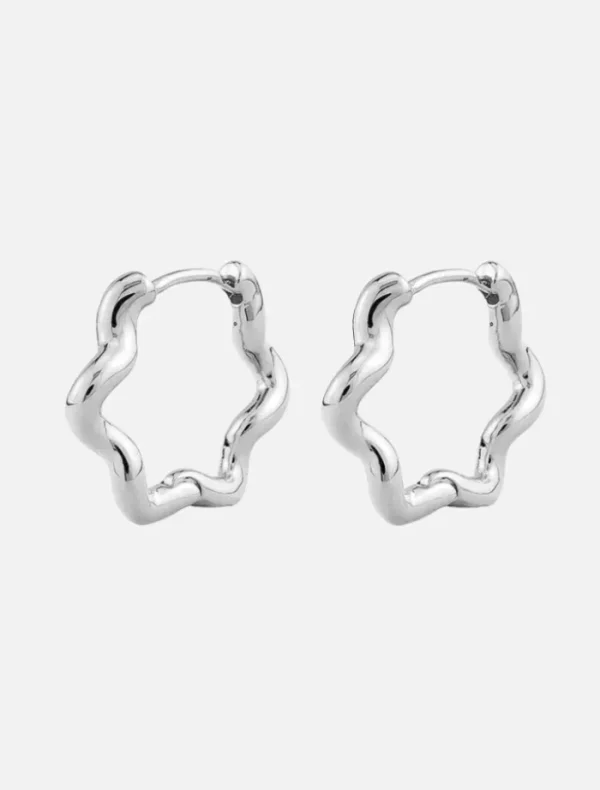 Jolie and Deen Rebecca Sleepers - Silver< Earrings