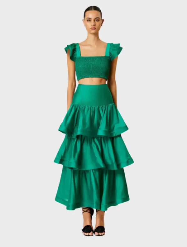 Elliatt Resort Set - Green< Casual Dresses | Skirts