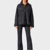 Shona Joy Rita Patch Pocket Shirt - Deep Indigo< Shirt Dresses | Long Sleeve Dresses
