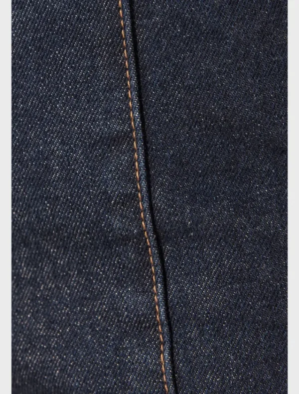 Shona Joy Rita Patch Pocket Shirt - Deep Indigo< Shirt Dresses | Long Sleeve Dresses