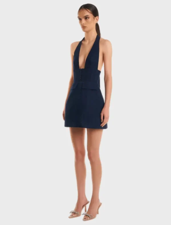 Eliya The Label Roberta Dress - Denim< Casual Dresses | Mini Dresses