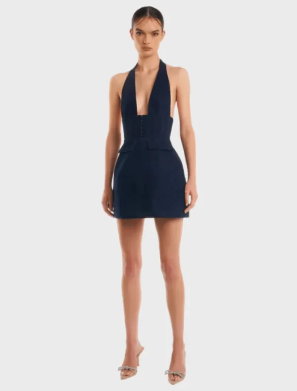 Eliya The Label Roberta Dress - Denim< Casual Dresses | Mini Dresses