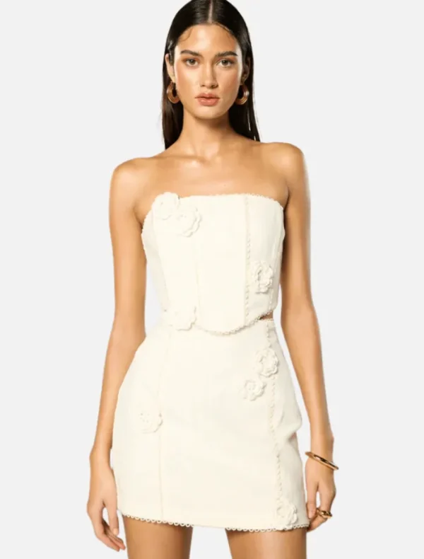 Winona Rosalind Bodice - White< Casual Dresses | Mini Dresses