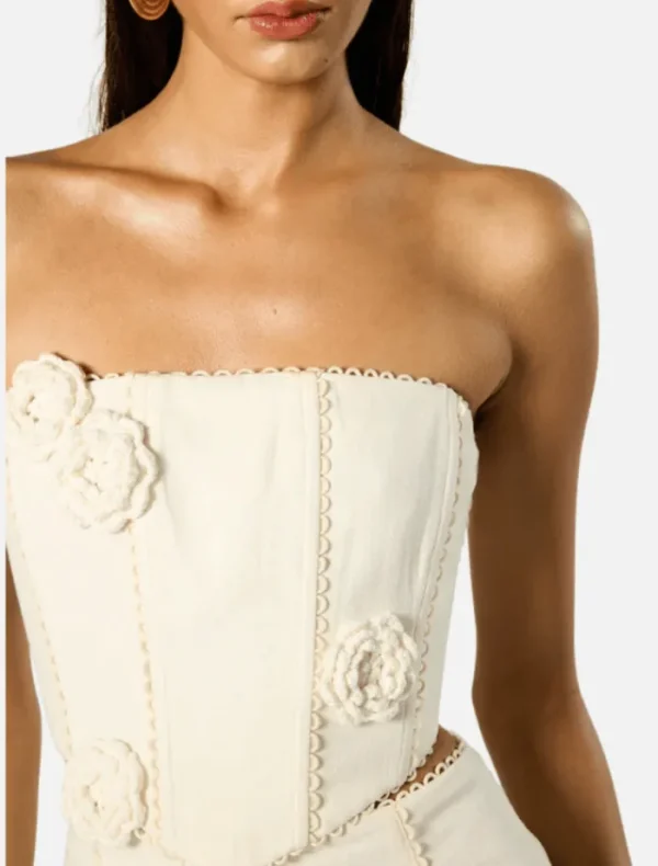 Winona Rosalind Bodice - White< Casual Dresses | Mini Dresses