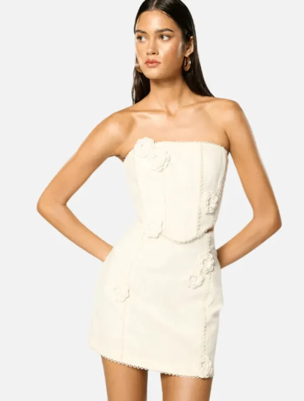 Winona Rosalind Bodice - White< Casual Dresses | Mini Dresses