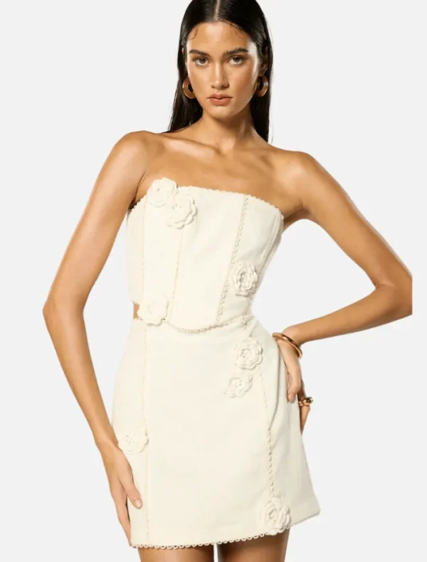 Winona Rosalind Bodice - White< Casual Dresses | Mini Dresses
