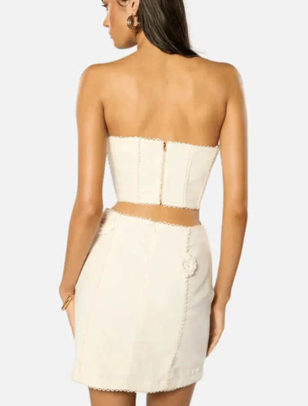 Winona Rosalind Short Skirt - White< Shorts | Skirts