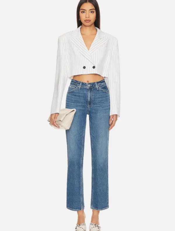 PAIGE Sarah Straight Ankle - Provocateur< Casual Dresses | Pants