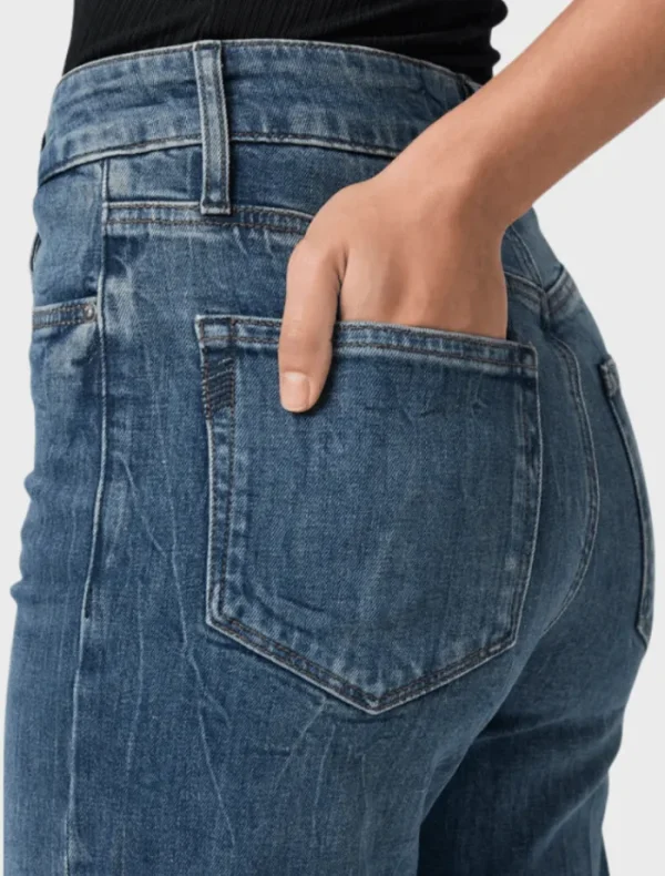 PAIGE Sasha High Rise Wide Leg 32 - Laurena Embellished< Denim | Tops