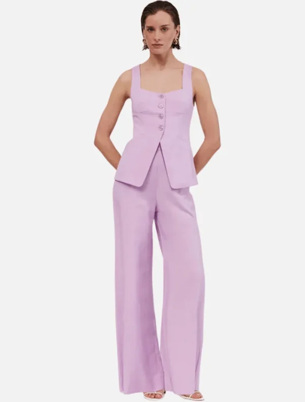 Suboo Sebastian Vest - Lilac< Pants