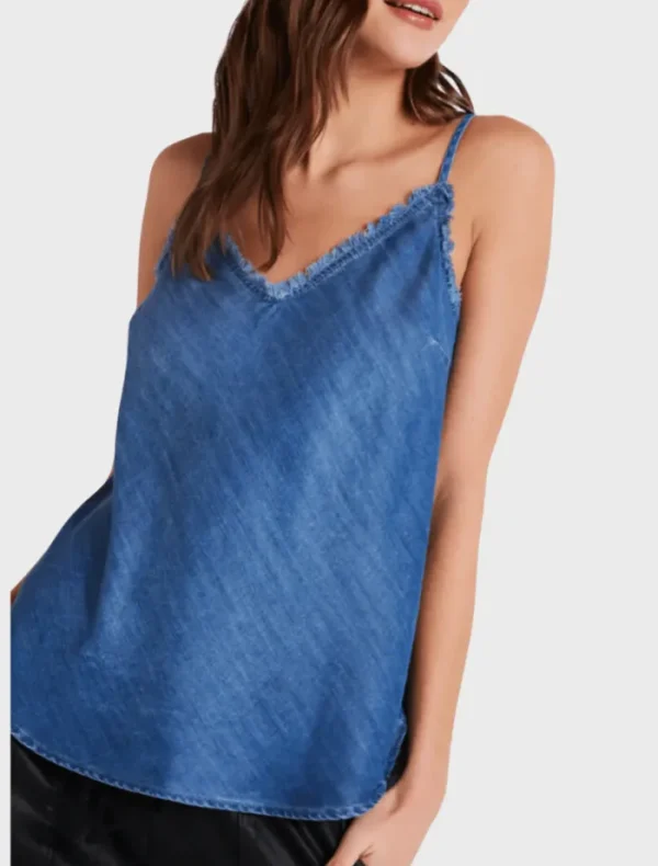 Bella Dahl Shirt Tail Button Down - Moonlit Haze Wash< Shirt Dresses | Long Sleeve Dresses