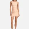 Ownley Skipper Mini Dress - Peach Gingham< Casual Dresses | Mini Dresses