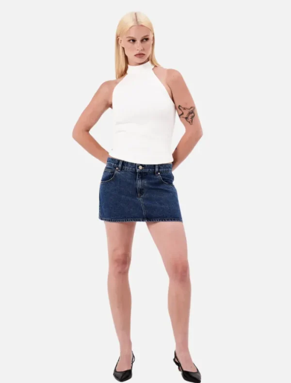 Abrand 99 Skirt Bella - Mid Blue< Denim | Skirts