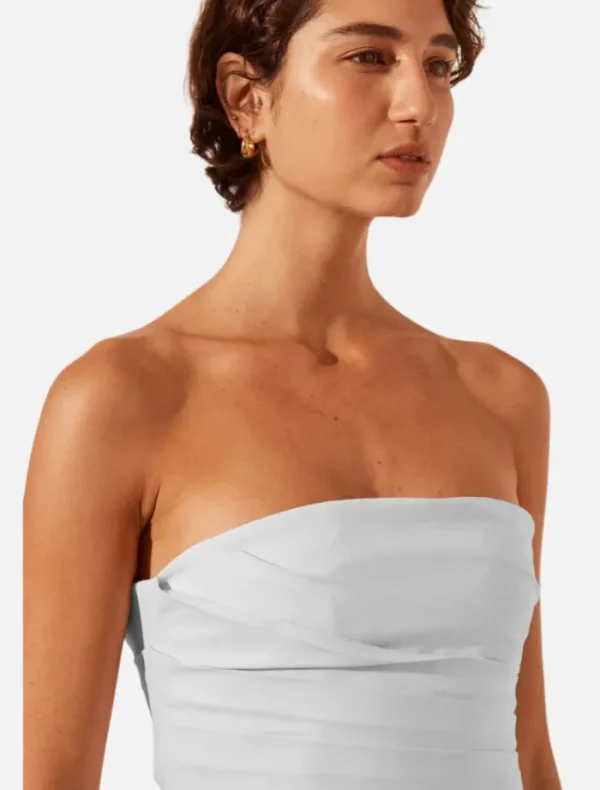 Shona Joy Strapless Draped Maxi Dress - Sky< Skirts