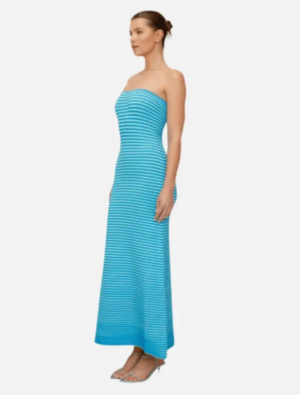 The Wolf Gang Sunmor Knit Maxi Dress - Aqua< Casual Dresses | Mini Dresses