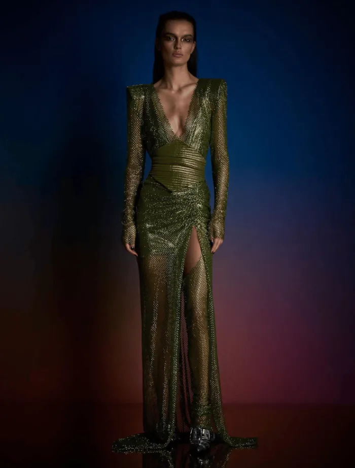 tales_of_the_future_gown__1.webp Zhivago Tales Of The Future Gown - Khaki< Fur