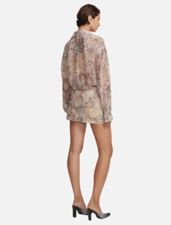Hansen & Gretel Teller Mini Skirt - Antique Floral< Shirt Dresses | Mini Dresses