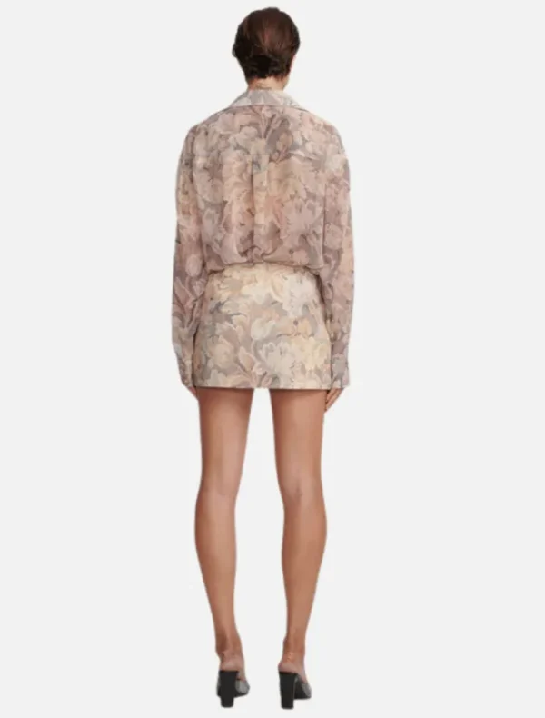Hansen & Gretel Teller Mini Skirt - Antique Floral< Shirt Dresses | Mini Dresses