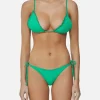 It's Now Cool The Frill Tri Top - Parakeet Rib< Swimwear | Tops