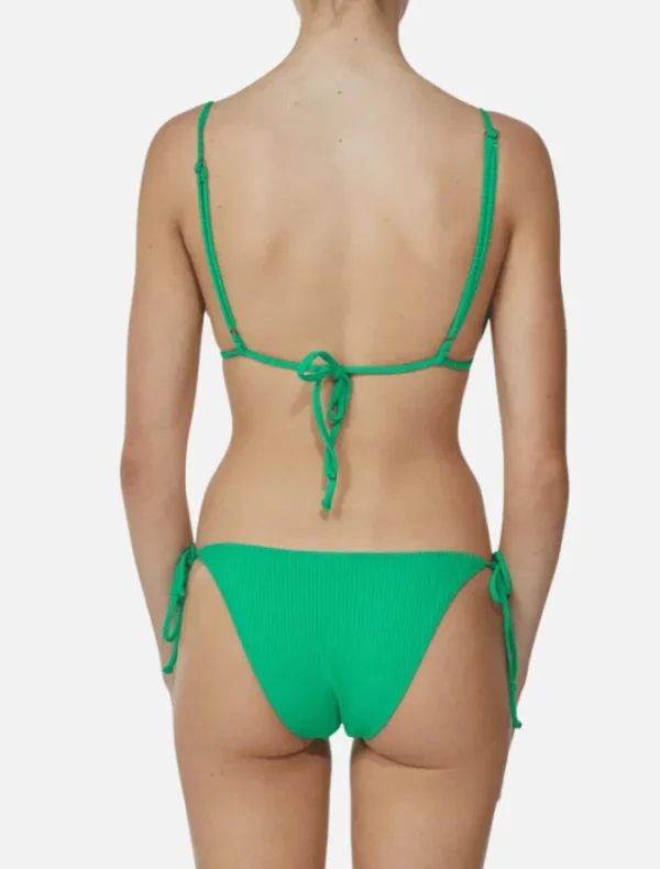 It's Now Cool The Frill Tri Top - Parakeet Rib< Swimwear | Tops