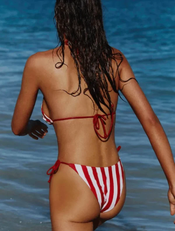 It's Now Cool The Reverse Tie Pant - Red Twist< Pants | Swimwear