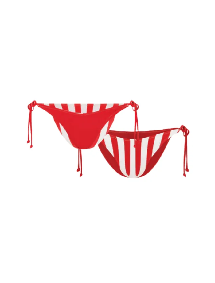 the_reverse_tie_pant__red_3.webp It's Now Cool The Reverse Tie Pant - Red Twist< Pants | Swimwear