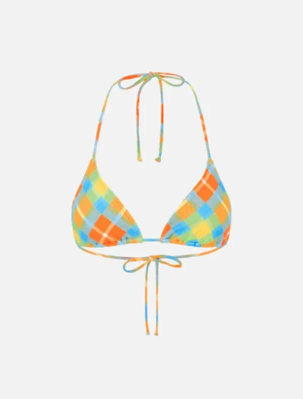 It's Now Cool The Triangle Top - Cuadros< Swimwear | Tops