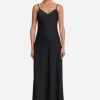 Hansen & Gretel Timeless Slip - Black< Midi Dresses