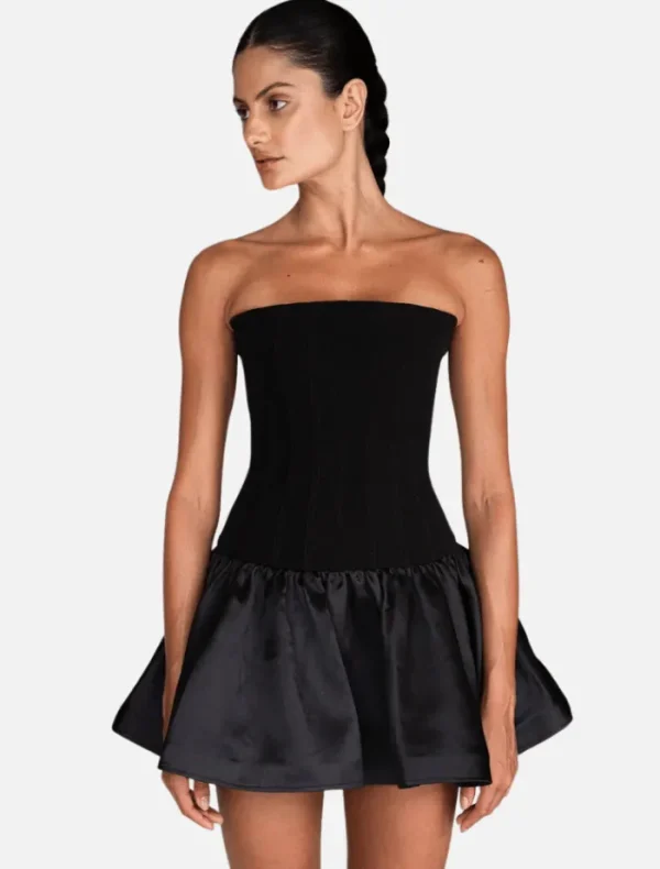 Eliya The Label Tylar Dress - Black< Casual Dresses | Mini Dresses