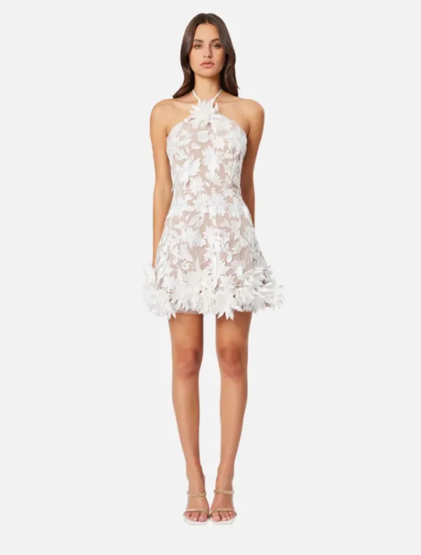 Elliatt Valentina Mini Dress - Ivory< Mini Dresses | Bras / Briefs