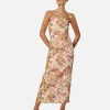 Winona Vaughn Midi Dress - Vintage Floral< Casual Dresses | Midi Dresses