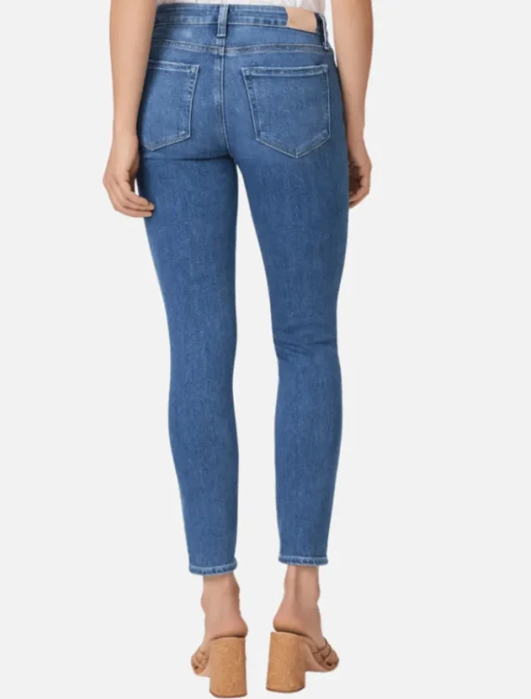 PAIGE Verdugo Ankle Mid Rise Skinny - Starlet< Casual Dresses | Denim