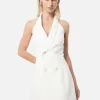 Mossman Veredian Mini Dress - White< Casual Dresses | Mini Dresses