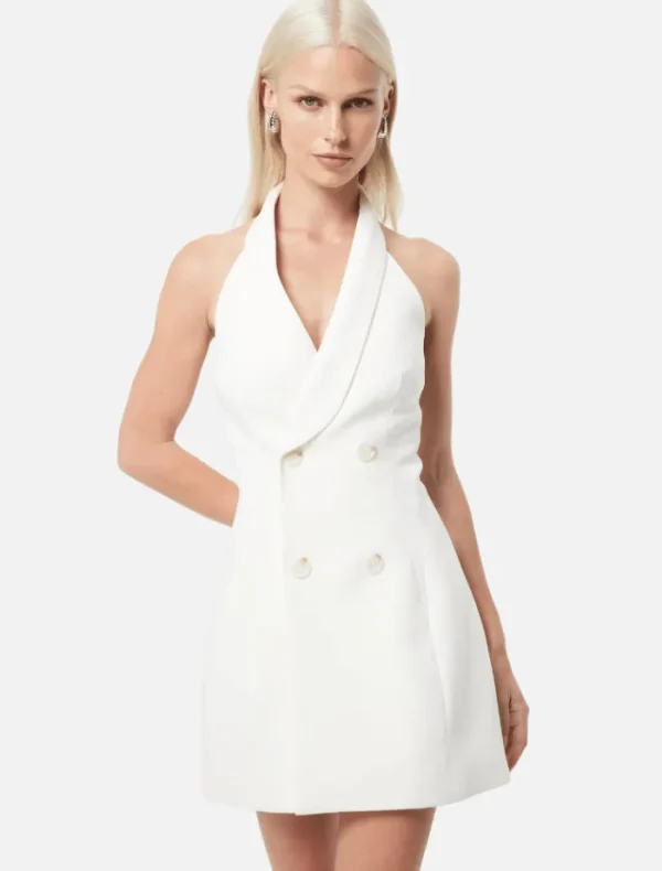 Mossman Veredian Mini Dress - White< Casual Dresses | Mini Dresses