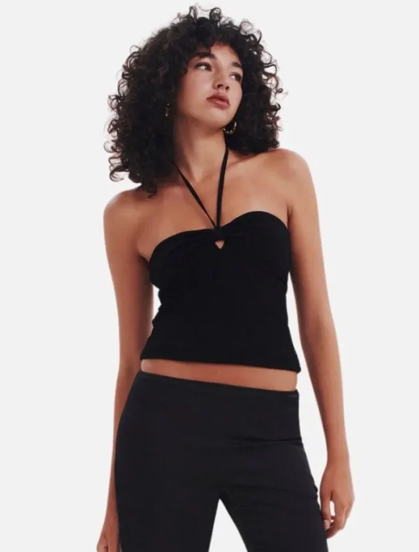 Ownley Wildfire Halter Top -< Casual Dresses | Mini Dresses